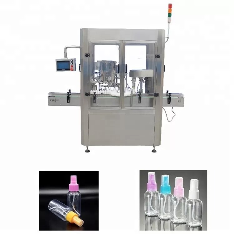 Makinë mbushëse e parfumeve të sistemit të kontrollit PLC