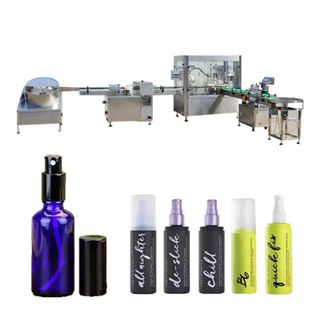 Makinë automatike për mbushjen e shisheve të qelqit esencial të parfumuar automatik