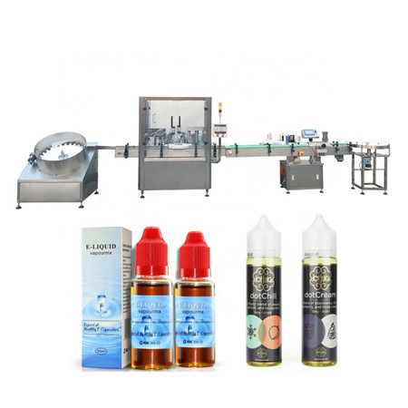 MT-1000 mbushje automatike e shisheve të lëngshme të cigareve 15 ml e makinerisë së etiketimit me kapak prodhues shanghai