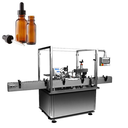 Mbushje automatike e shisheve LM-YX2, mbushëse për shishe qelqi 250 ml dhe makinë kapëse