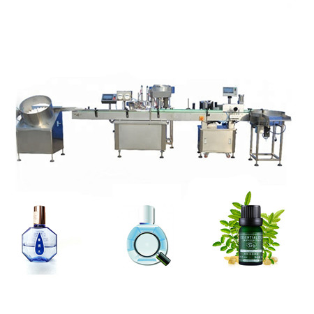 Makinë mbushëse për shishe automatike me shishe qelqi automatike / birrë për rinser mbushësin e birrës
