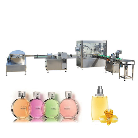 Fabrika e automatizuar shishe qelqi e personalizuar 30ml për mbushjen e makinës, makina mbushëse për shishe të lëngshme vaji esencial