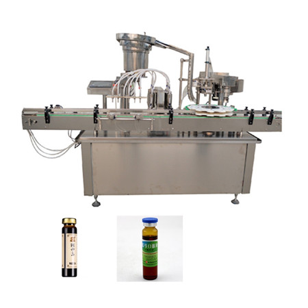 100 ml 500ml Makinë automatike për mbushjen e vajit të shisheve të shisheve, makina mbushëse dhe vaji ulliri