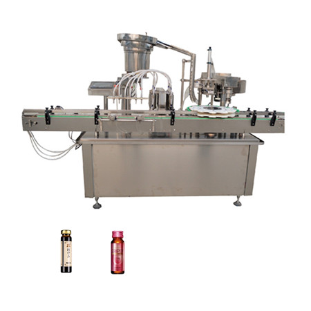 Makinë mbushëse për prodhimin e pijeve të gazuara me sodë të vogël monobllok / makinë mbushëse të birrës